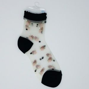 Sexy silk lace ladie's socks, MADE IN JAPAN